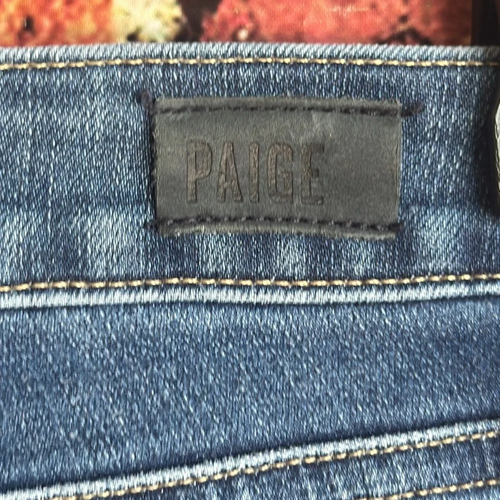 Paige Verdugo Crop Blue women’s Jeans size 25